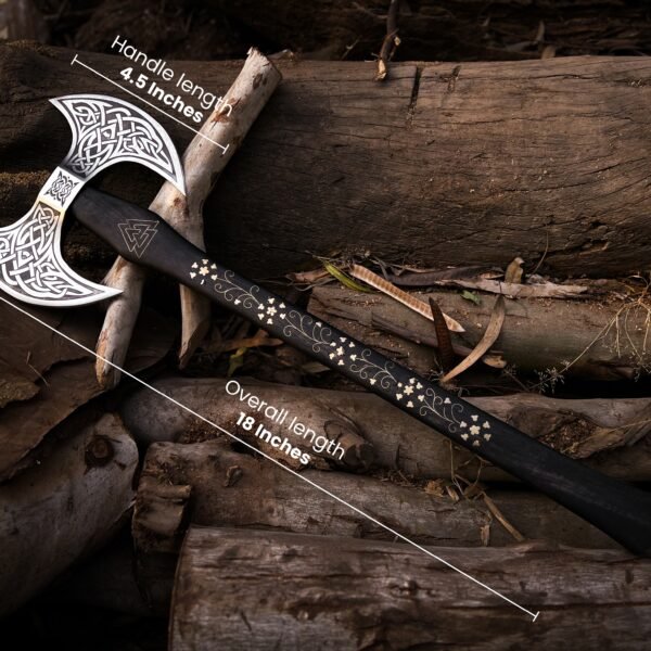 Handcrafted Battle Axe — Tactical & Collectible