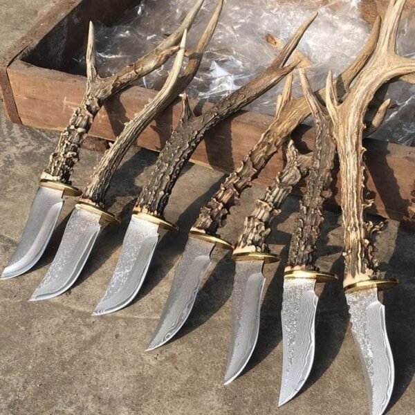 Natural deer antler skinner